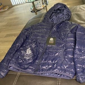 Navy blue Puffer winter coat!!